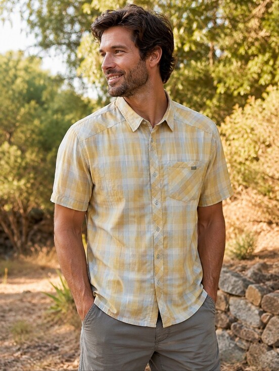 Arc'teryx Other - Arc'teryx Peakline short sleeve plaid button shirt